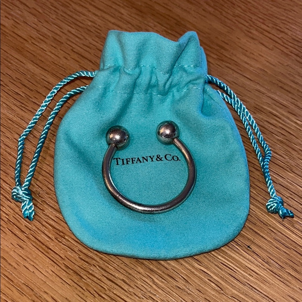 Tiffany & Co. Sterling Silver Key Ring